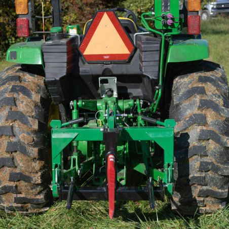 Black Category 1 3 PT Attachment 39" Hay Spear Stabilizers