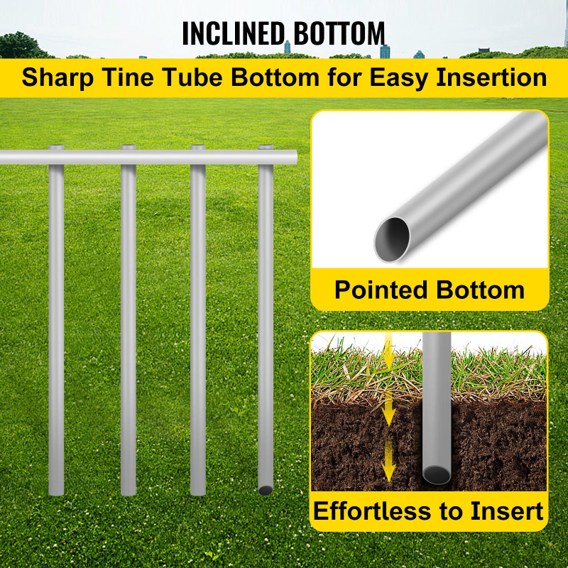 25x Animal Barrier Dog Fence Gap Barrier 8"x32" No Dig Under Fence