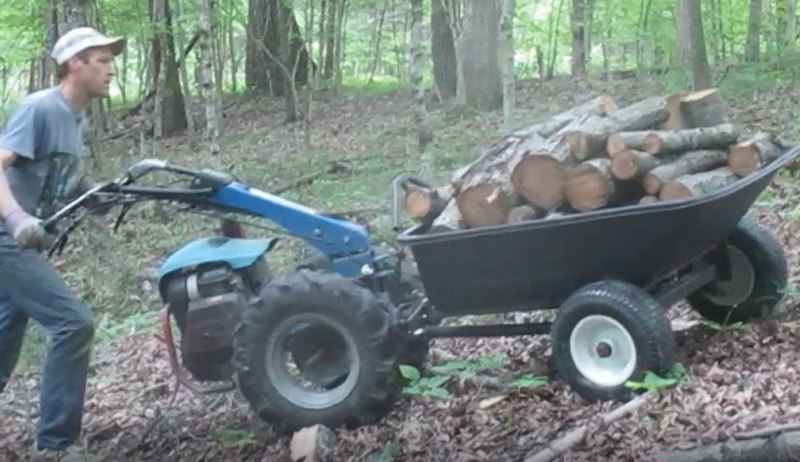 BCS walk-behind tractor implements