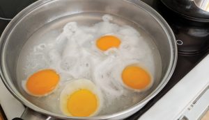 poached egg carbonara recipe